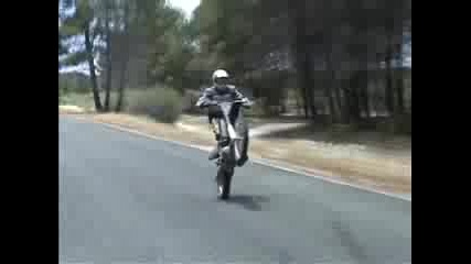 Wheelie Crf 450 Honda Stunt