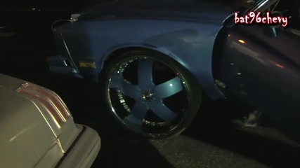 Outrageous Cutlass on 24`s 75 Le Mans on 26`s 80 Monte Carlo on 26`s - 1080p
