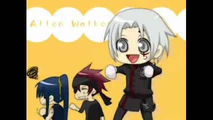 Allen,  Yu and Lavi dancing