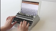 Пишеща машина за ipad itypewriter landscape