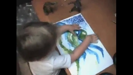 Дете на 3 г. с изумителен талант 