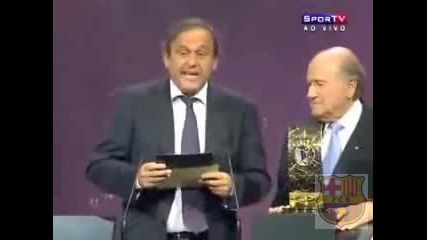 носителя на златната топка lionel messi - 2010 год 