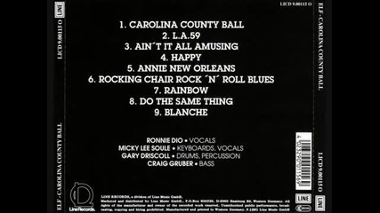 Elf - Carolina County Ball (1974) Cd Full