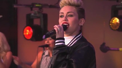 Miley Cyrus - We Can't Stop - Live on Jimmy Kimmel