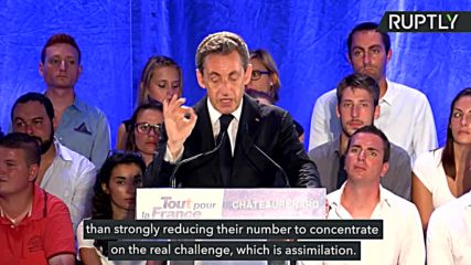 Sarkozy Calls for 'Burkini' Ban in First Presidential Campaign Rally
