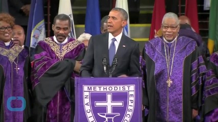 Watch President Obama Sing 'Amazing Grace' at Funeral for Charleston Shooting Victims