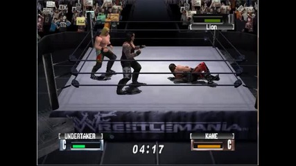 Wwf No Mercy - The Undertaker Vs Kane - Guest Referee - Lion Heart