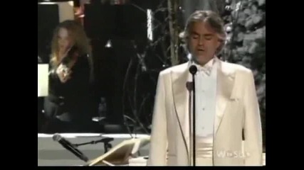 Коледна песен : Andrea Bocelli - Cantique de Noel ( O Holy Night ) 
