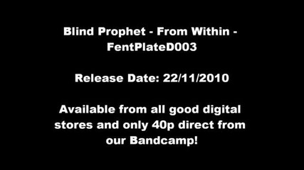 Blind Prophet - From Within [fentplated003]