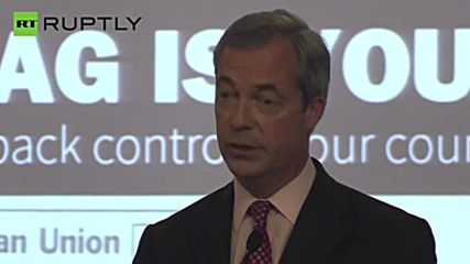 'Other Nations Will Follow' - UKIP's Farage Urges Brexit Day Before Referendum