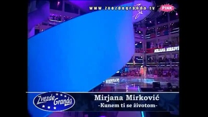 Mirjana Mirkovic - Kunem ti se zivotom ( Zvezde Granda 2010/2011 )