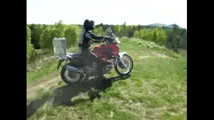 Honda Africa Twin Xrv 750 Uphill offroad