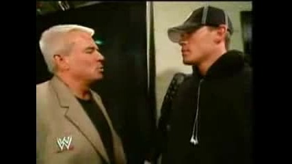 John Cena & Eric Bischoff Backstage Vbox7