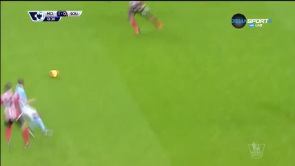 Манчестър Сити - Саутхемптън 2:0 /първо полувреме/