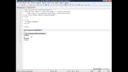 Научи XHTML и HTML с Lynda.com Въведение 3част