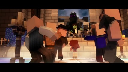♫villagers - A Minecraft Parody Song of Sugar By Maroon 5 (music Video) Animation