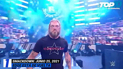 Top 10 Mejores Momentos de SMACKDOWN: WWE Top 10, Jun 25, 2021