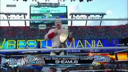 Daniel Bryan vs. Sheamus - World Heavyweight Championship Match- Wrestlemania Xxviii