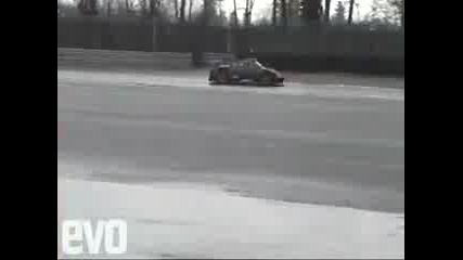 Pagani Zonda R Op Het Circuit Van Monza