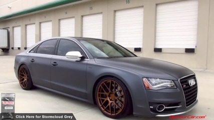 Пребоядисване на Audi S8 с Grey Dip Pearl !