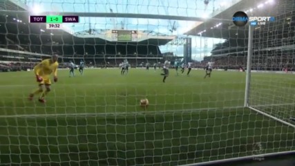 Тотнъм - Суонси Сити 2:0 /първо полувреме/