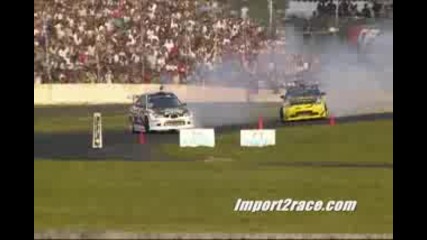 Drift Subaru Wrx Sti Vs Nissan 350z Turbo 