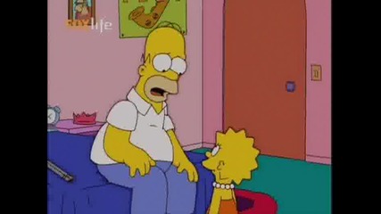 The Simpsons Лиса участва в Шоу за Таланти Хомър Помага Сезон 16 Епизод 18 Бг Аудио 