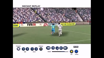 Меси минава елегантно Кристияно Роналдо - Fifa 08 