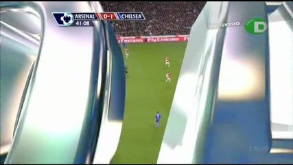 Arsenal - Chelsea 0:1 - гол на Дрогба 