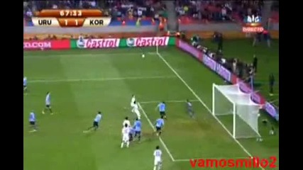 Uruguay - Korea Rep. 2:1 all goals 