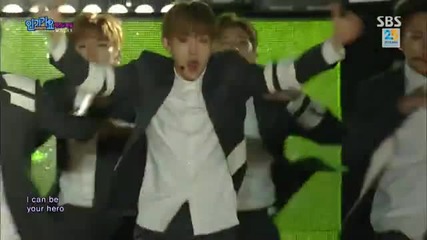 63.1101-2 Monsta X - Hero, Sbs Inkigayo E838 (011115)