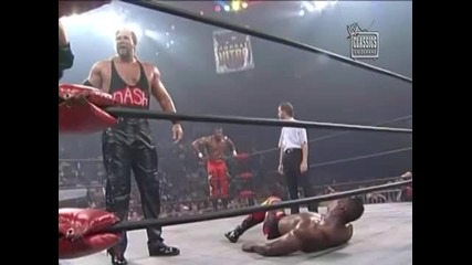 Стинг и Кевин Неш ( Nwo Wolfpack) срещу Букър Т и Стиви Рей - Wcw Nitro - 1998/06/15