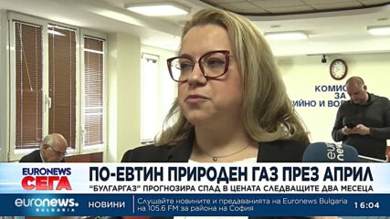 „Булгаргаз“ очаква по-евтин газ през април и май