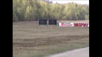 800 коня Bmw M3 E30 0 - 400m