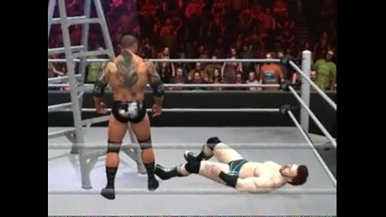 Sheamus Vs Batista Ladder Match (wwe Universe)