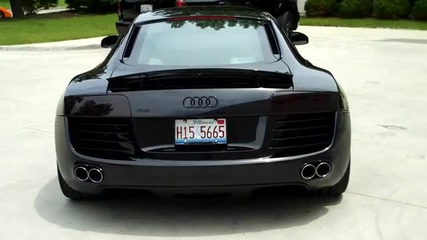Audi R8 exhaust 