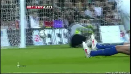 Barcelona vs Real Madrid - goal C.ronaldo 18.01.12