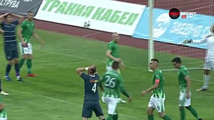 Берое - Дунав 0:0 /първо полувреме/