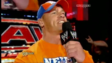 Wwe 19/07/10 Cena сформира отбор срещу Nexus 