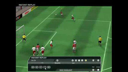 Fifa 09 - Какъв Смешен Гол Само