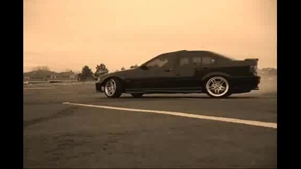 Bmw E36 M3 Burnout