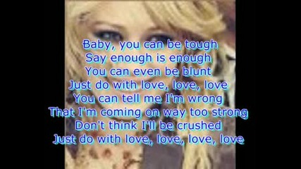 Hillary Duff - With Love - Текст със снимки