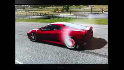 Forza 2 Demo - Ferrari F430 Burn - out.