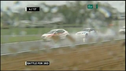 2010 Btcc - Race 1 at Brands Hatch - Part 2 of 5 (restart) 