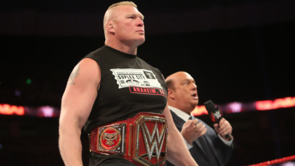 Paul Heyman invites Braun Strowman to fight Brock Lesnar: Raw, Sept. 11, 2017