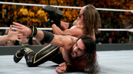 Seth Rollins struggles to keep AJ Styles down: WWE Money in the Bank 2019 (WWE Network Exclusive)