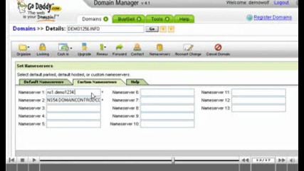 Updating Dns at Godaddy.com by www.vivahost.com