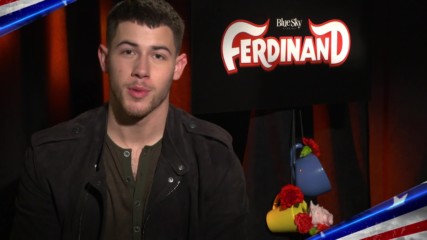 The stars of "Ferdinand" salute the U.S. Armed Forces