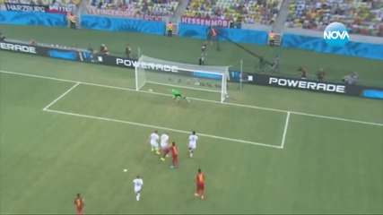Германия и Гана си поделиха точката в зрелищен мач завършил 2:2 ( 21.06.2014 )