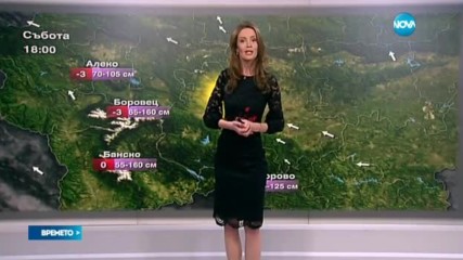 Прогноза за времето (27.01.2017 - централна)